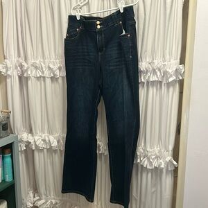 Tummy control bootcut jeans Lane Bryant